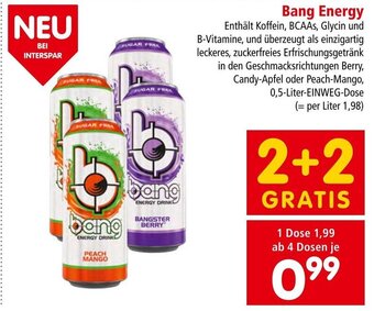 Interspar Bang Energy 0,5 Liter Angebot