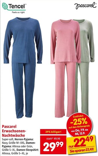 Interspar Pascarel Erwachsenen-Nachtwäsche Angebot