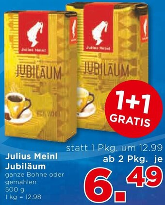 Unimarkt Julius Meinl Jubiläum 500 g Angebot