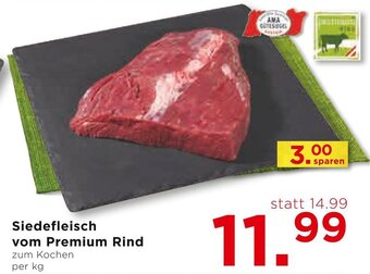Unimarkt Siedefleisch vom Premium Rind zum Kochen per kg Angebot