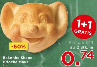 Unimarkt Bake the Shape Brioche Maus Stk. Angebot