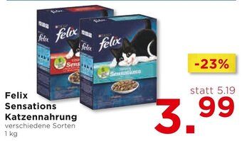 Unimarkt Felix Sensations Katzennahrung 1 kg Angebot
