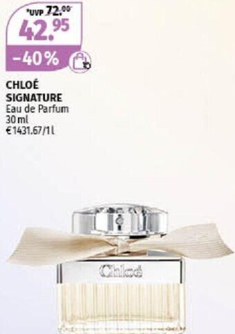 Müller CHLOÉ SIGNATURE Eau de Parfum 30 ml Angebot