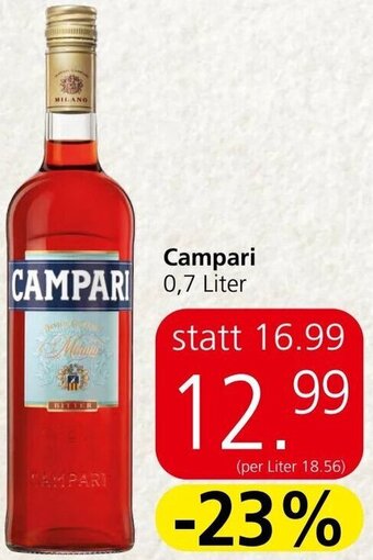 Spar Campari 0,7 Liter Angebot