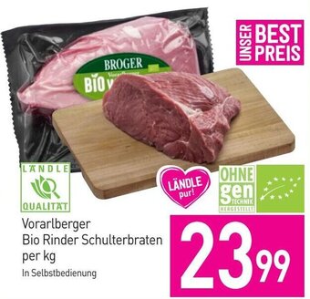 Sutterlüty Vorarlberger Bio Rinder Schulterbraten per kg Angebot