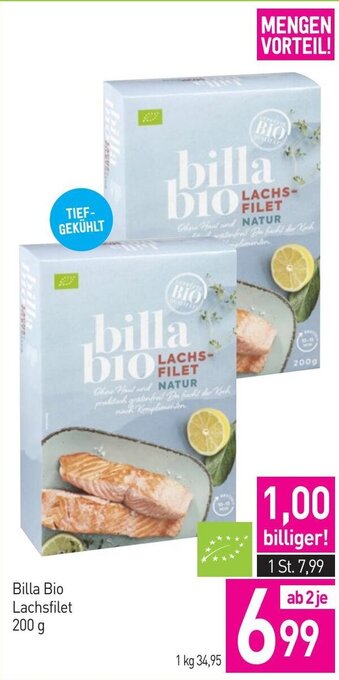Sutterlüty Billa Bio Lachsfilet 200 g Angebot