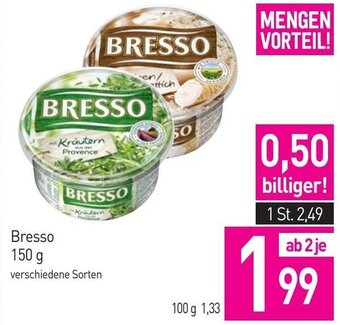 Sutterlüty Bresso 150 g Angebot