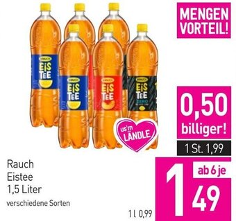 Sutterlüty Rauch Eistee 1,5 Liter Angebot
