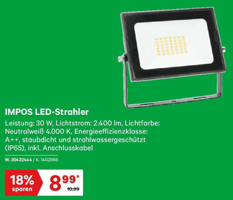 Lagerhaus IMPOS LED-Strahler Angebot