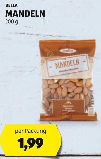 Hofer BELLA MANDELN 200 g Angebot