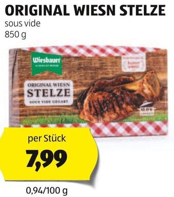 Hofer ORIGINAL WIESN STELZE 850 g Angebot