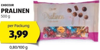 Hofer CHOCEUR PRALINEN 500 g Angebot