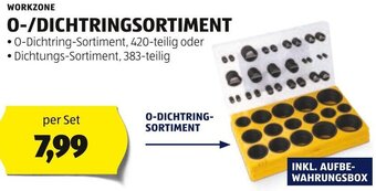 Hofer WORKZONE O-/DICHTRINGSORTIMENT Angebot