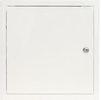 Hornbach Revisionstür softline stahlblech verzinkt weiss ral 9016 mit zylinderschloss 15 x 15 cm Angebot