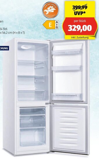 Hofer CEEM KÜHL-/GEFRIERKOMBINATION Angebot