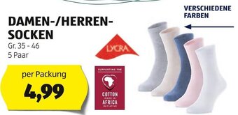 Hofer DAMEN-/HERREN- SOCKEN Angebot