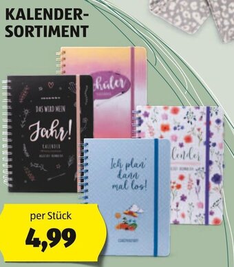 Hofer KALENDER-SORTIMENT Angebot