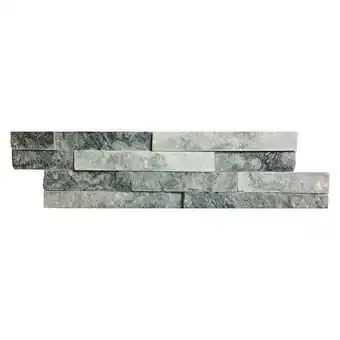 Bauhaus Verblendstein cloud (40 x 10 cm, weiß/grau, steinoptik) Angebot