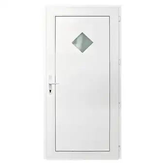 Bauhaus Solid elements haustür t-888/kf04 (100 x 210 cm, din anschlag: links, weiß) Angebot