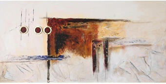 Hornbach Originalbild abstract line 70x140 cm Angebot