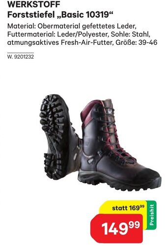 Lagerhaus WERKSTOFF Forststiefel ,,Basic 10319" Angebot