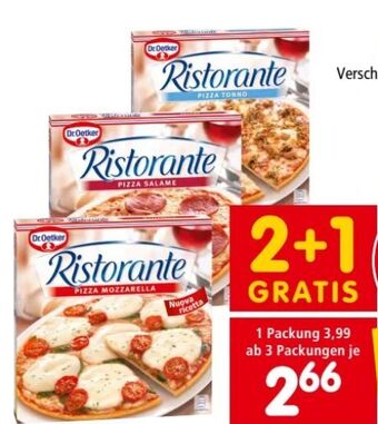 Interspar Ristorante pizza Angebot