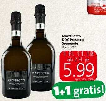 Spar Prosecco spumante Angebot