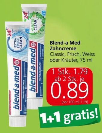 Spar Zahncreme Angebot