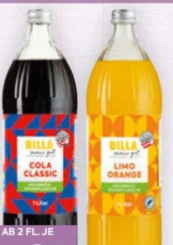 Billa Immer gut limonade Angebot