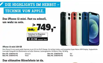 Conrad Iphone 12 Mini 128 GB Angebot