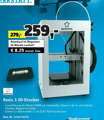 Basic 3 3D-Drucker