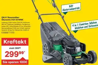 Lagerhaus Okay Rasenmäher Ökonomic 5121 SVWMK Angebot