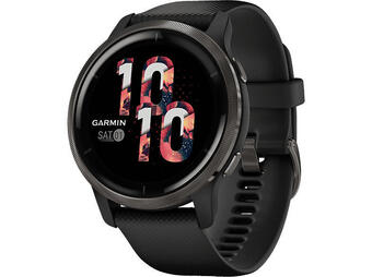 Media Markt Garmin smartwatch venu 2 45mm, schwarz/schiefergrau (010-02430-11) Angebot