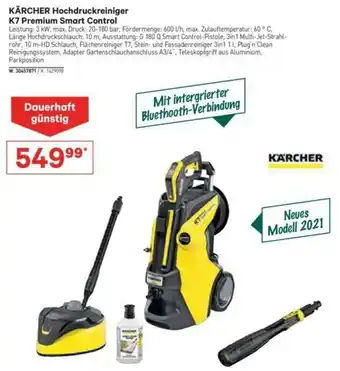Lagerhaus Kärcher Hochdruckreiniger K7 Premium Smart Control Angebot