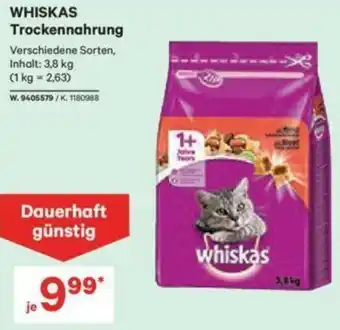 Lagerhaus Whiskas Trockennahrung Angebot