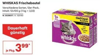 Lagerhaus Whiskas Frischebeutel Angebot