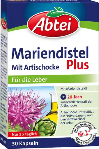 dm Abtei mariendistel plus mit artischocke kapseln Angebot