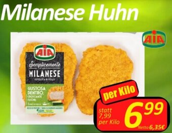 Wurstico Milanese Huhn per Kilo Angebot