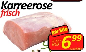 Wurstico Karreerose frisch per Kilo Angebot