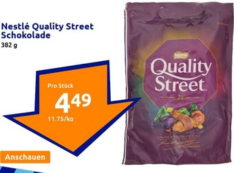 Action Nestlé Quality Street Schokolade 382 g Angebot