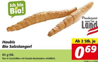 Nah&Frisch Haubis Bio Salzstangerl 85 g-Stk. Angebot