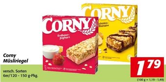 Nah&Frisch Corny Müsliriegel 6er/120-150 g-Pkg. Angebot