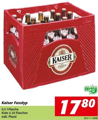 Nah&Frisch Kaiser Fasstyp 0,5 l-Flasche Angebot