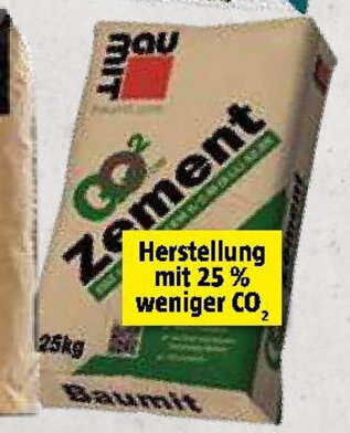 Bauhaus BAUMIT Zement GO2morrow 30731024 Angebot