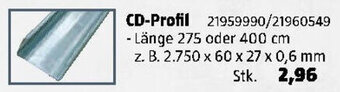 Bauhaus CD-Profil Angebot