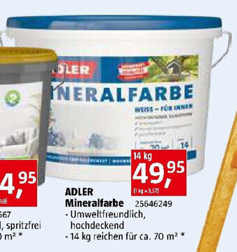 Bauhaus ADLER Mineralfarbe 25646249 Angebot