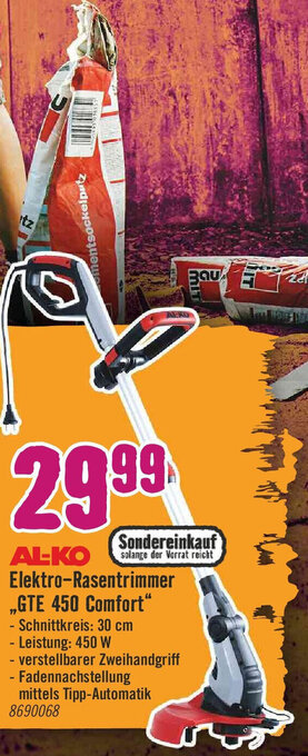 Hornbach AL-KO Elektro-Rasentrimmer Angebot