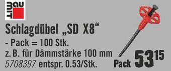 Hornbach Schlagdübel ,,SD X8" Angebot