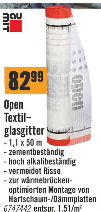 Hornbach Open Textil- glasgitter Angebot