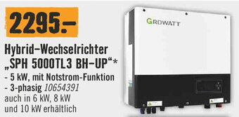 Hornbach Hybrid-Wechselrichter Te ,,SPH 5000TL3 BH-UP"* Angebot